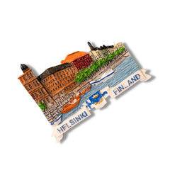 🇫🇮 Finland Helsinki  Cityscape 3D Magnet