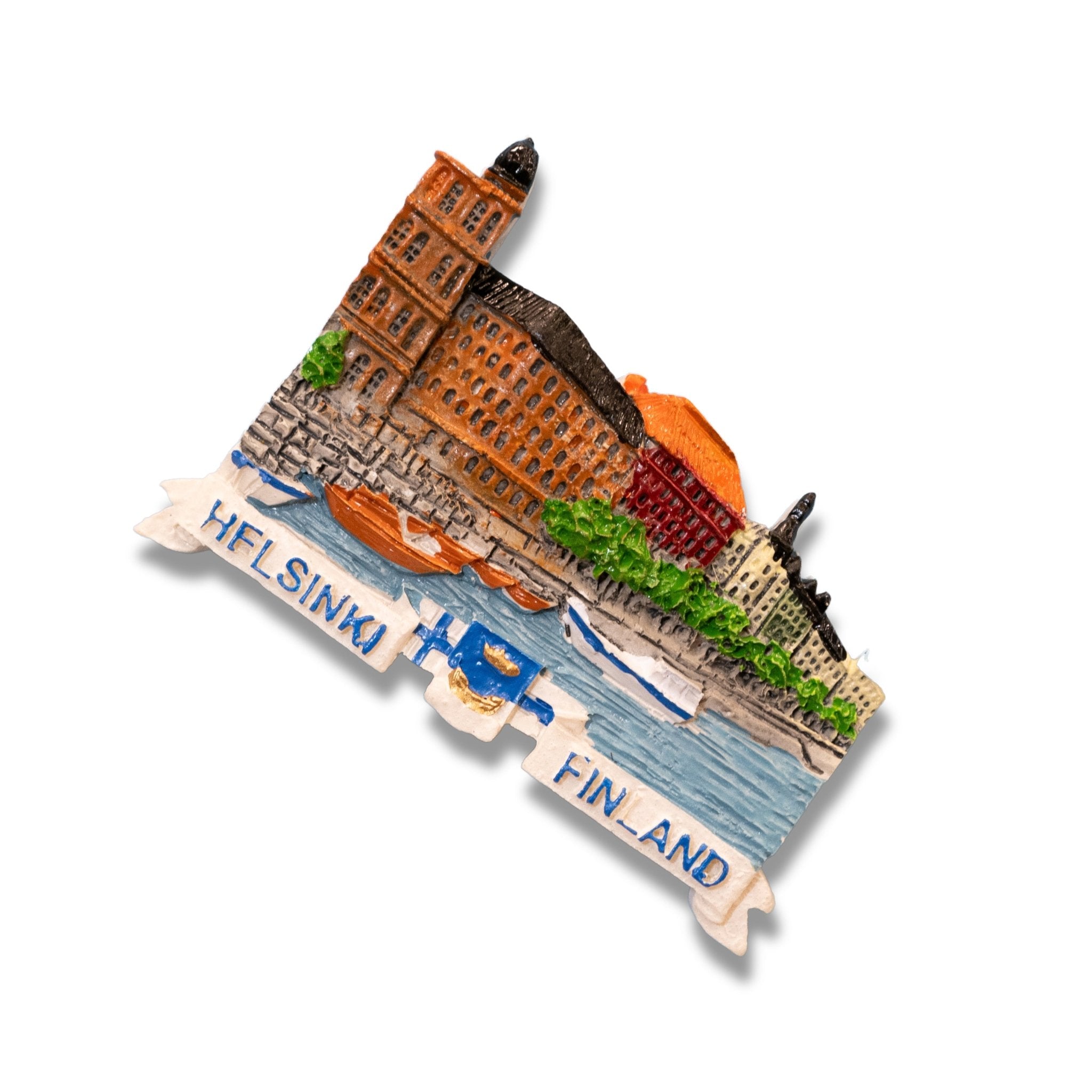 🇫🇮 Finland Helsinki  Cityscape 3D Magnet