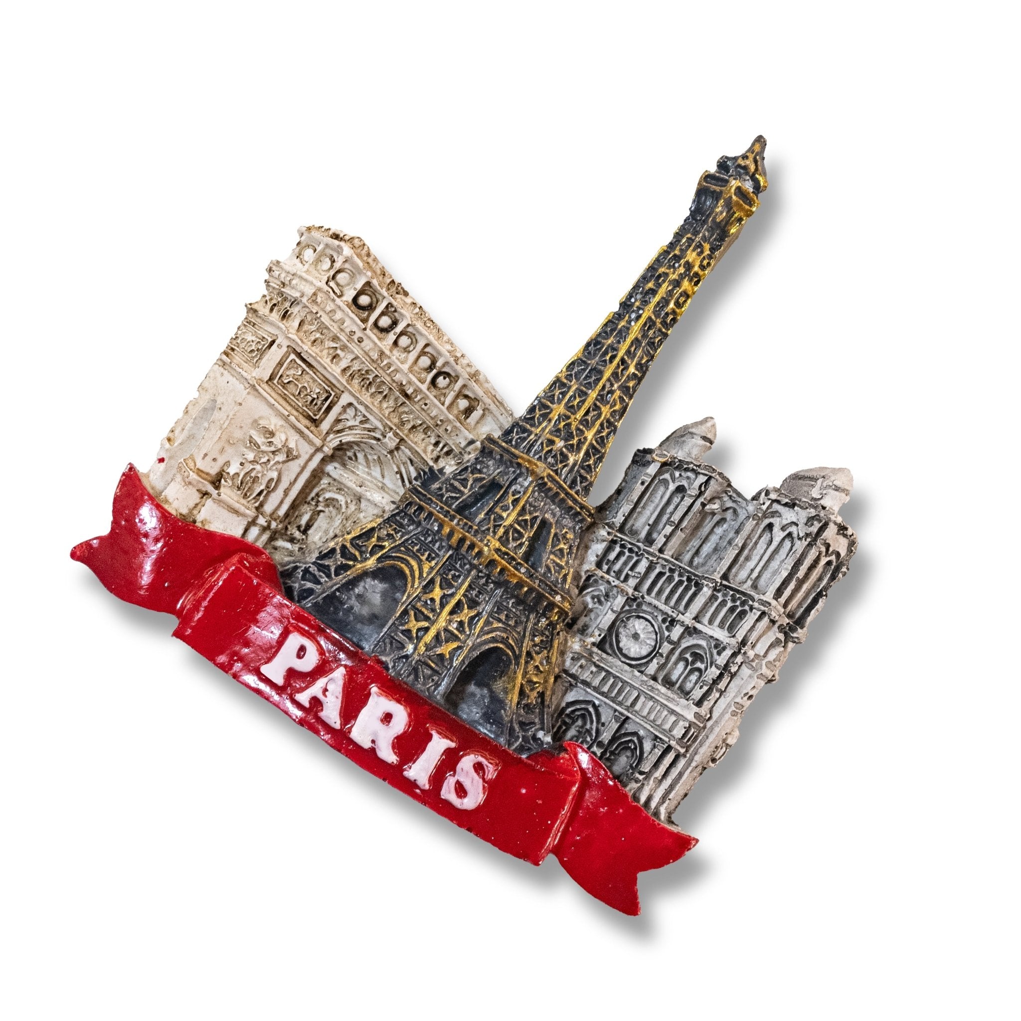 🇫🇷 France Paris Eiffel Tower Landmarks 3D Magnet