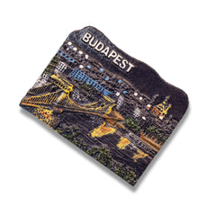 🇭🇺 Hungary Budapest Night View 3D Magnet