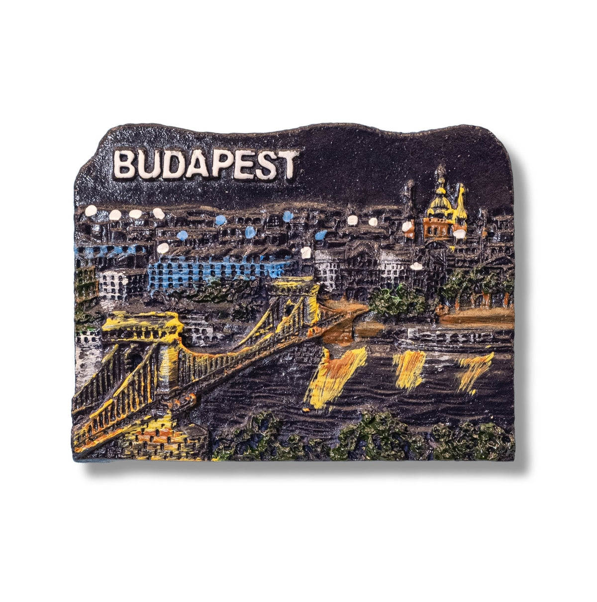 🇭🇺 Hungary Budapest Night View 3D Magnet
