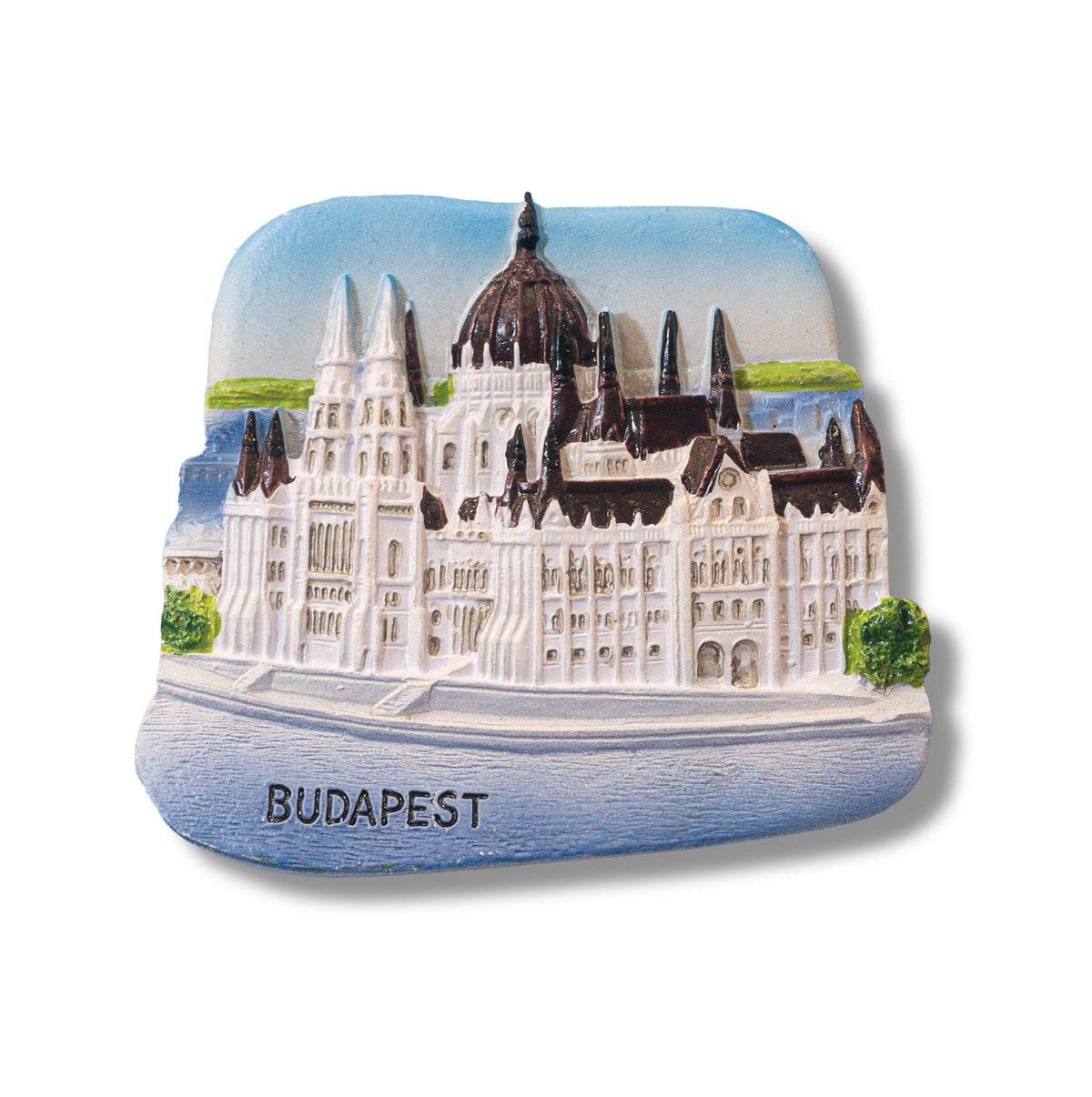 🇭🇺 Hungary Budapest Parliament Building 3D Magnet