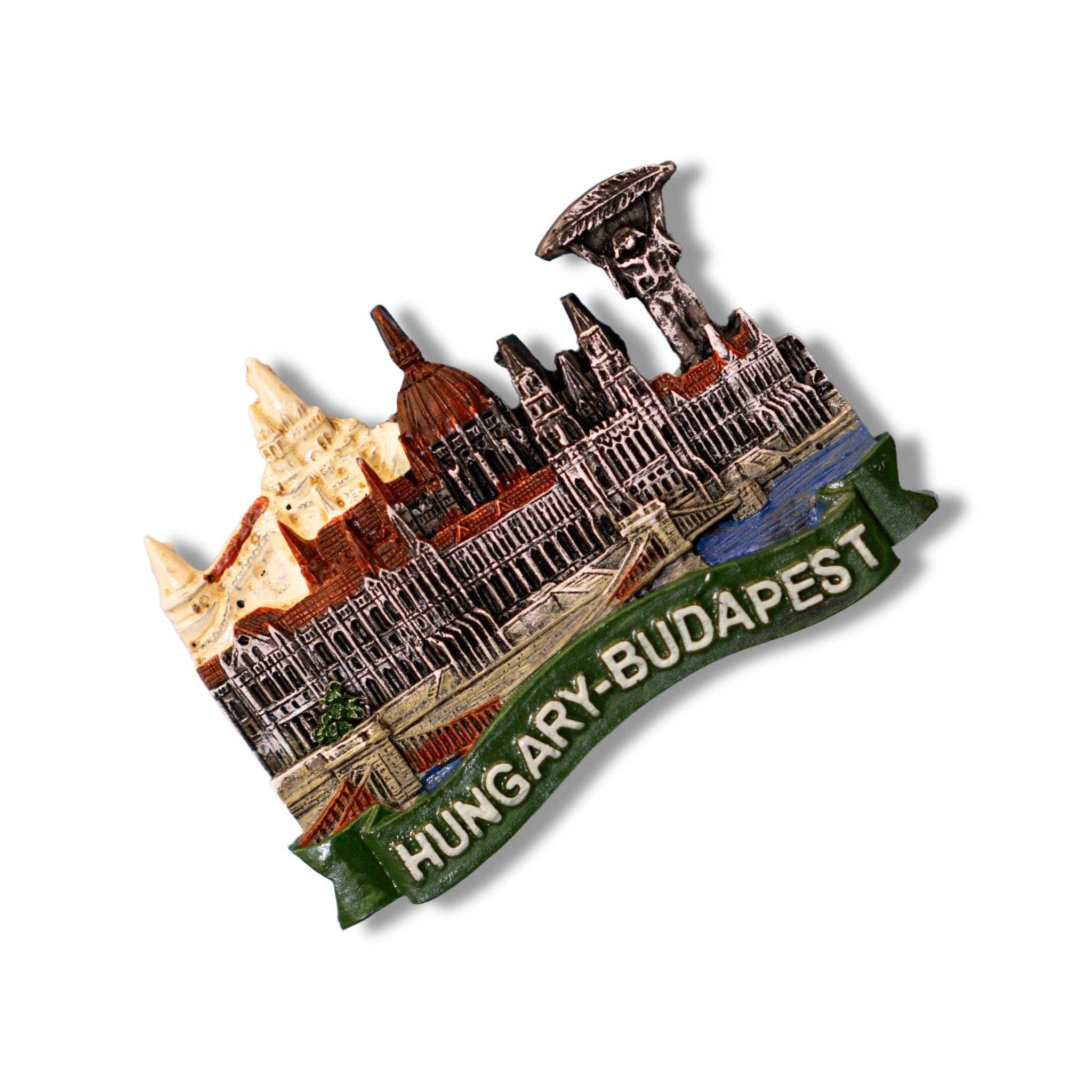 🇭🇺 Hungary Budapest Parliament View 3D Magnet