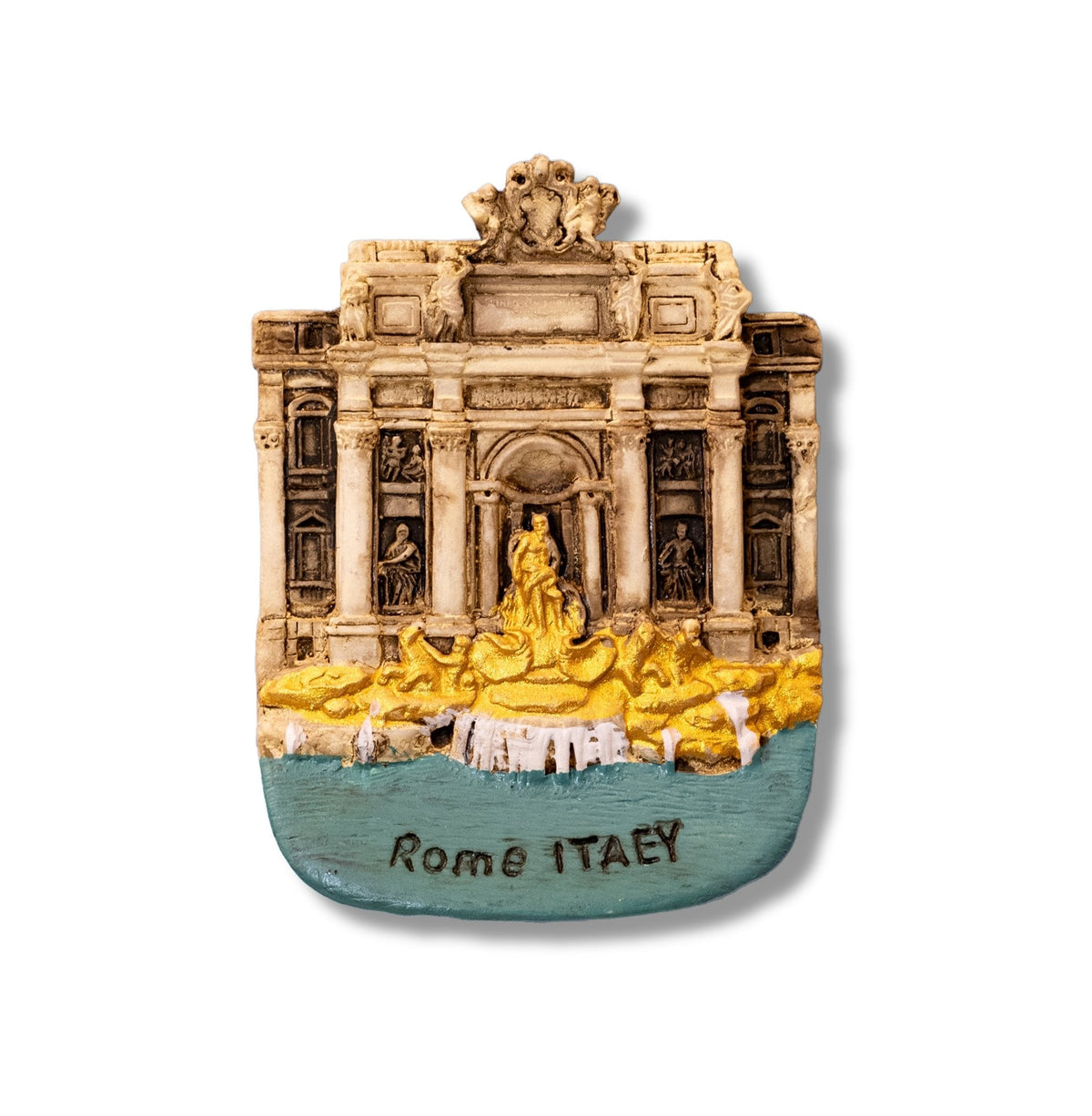 🇮🇹 Italy Rome  Trevi Fountain 3D Magnet