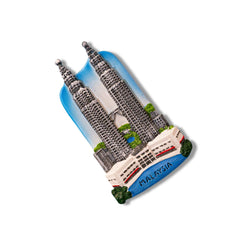 🇲🇾 Malaysia Petronas Towers 3D Magnet