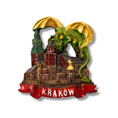 🇵🇱 Poland Krakow  Wawel Castle 3D Magnet