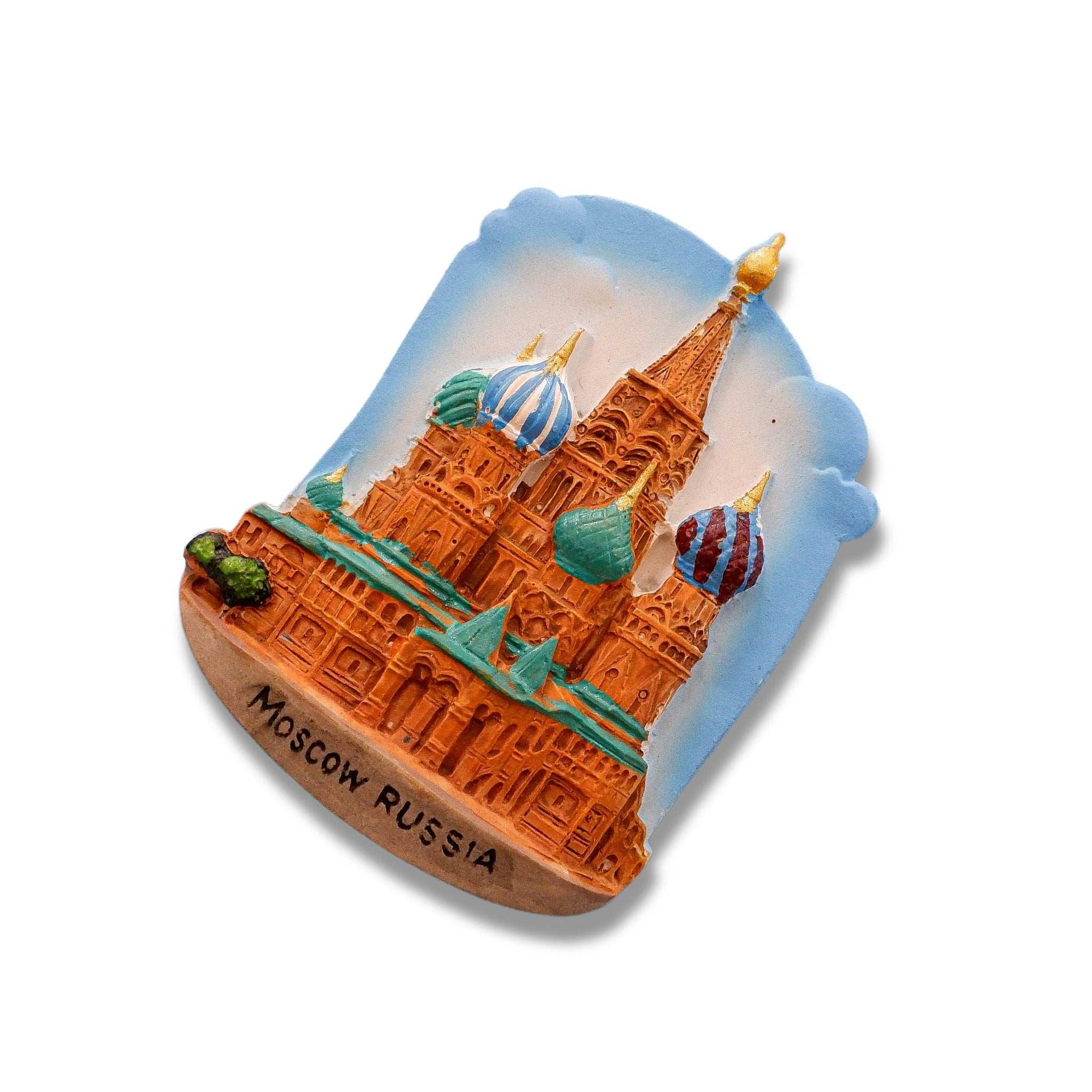 🇷🇺 Russia Moscow Saint Basil’s Cathedral 3D Magnet
