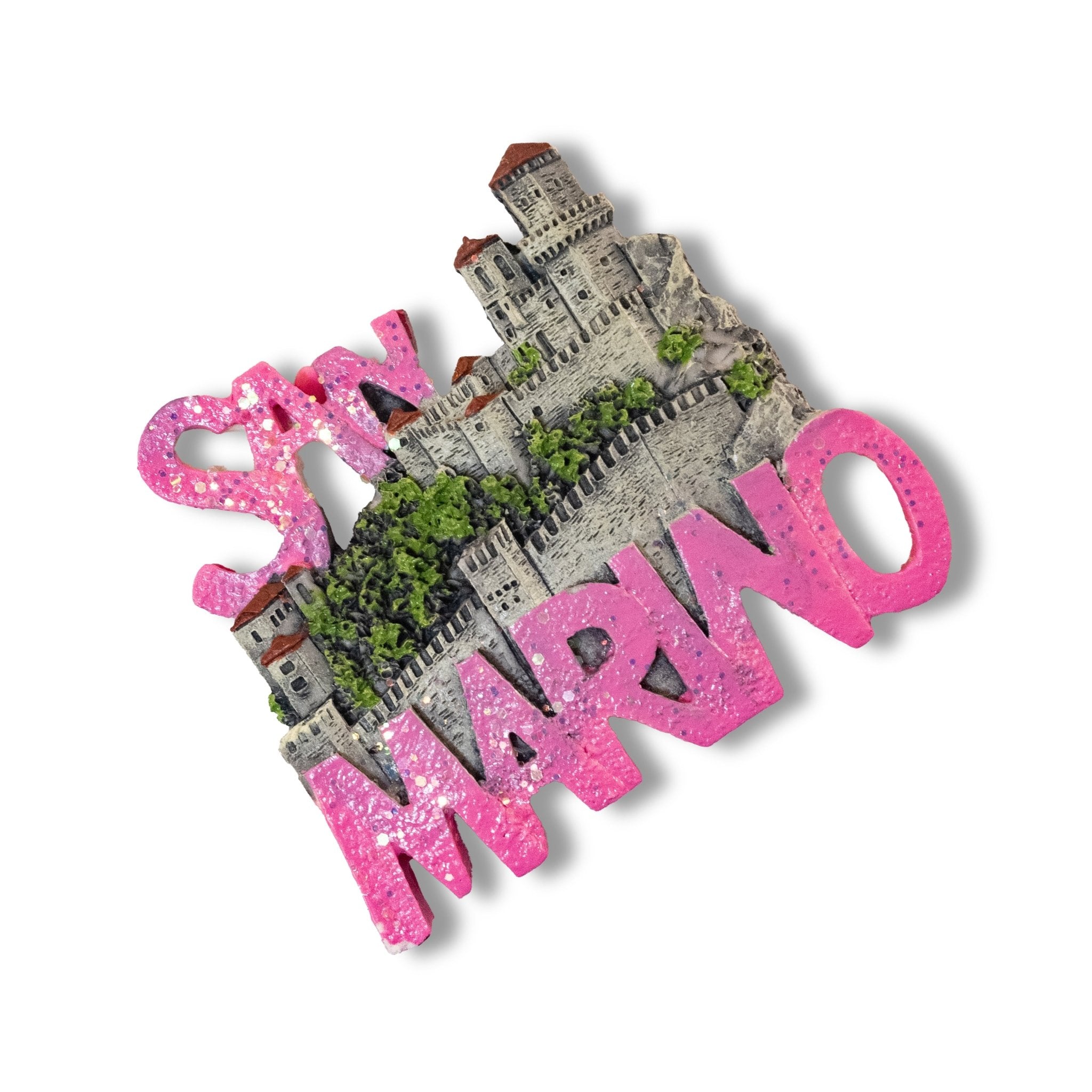 🇸🇲 San Marino Castle 3D Magnet