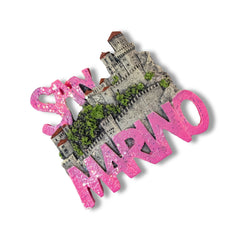 🇸🇲 San Marino Castle 3D Magnet