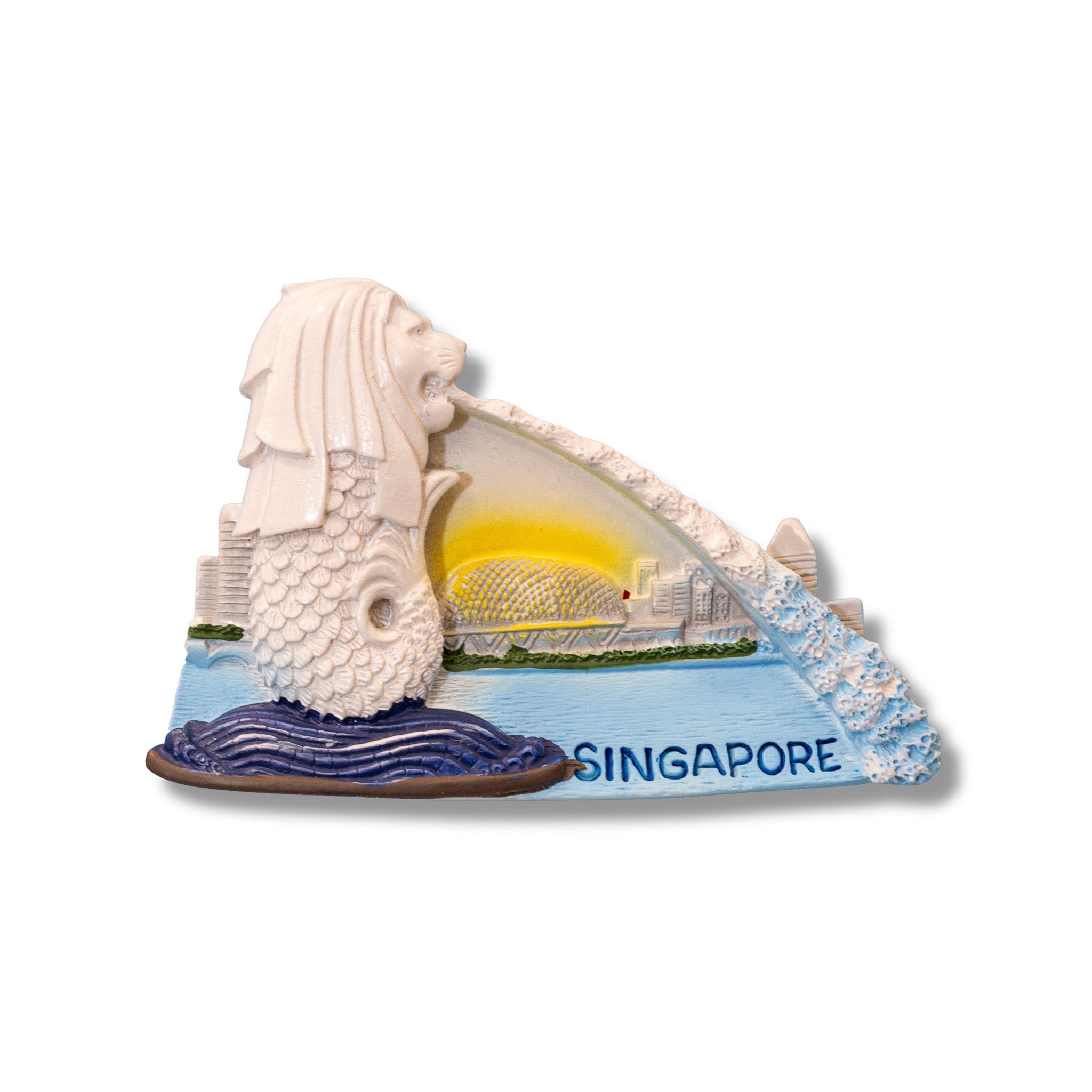 🇸🇬 Singapore Merlion & Marina Bay 3D Magnet