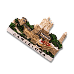 🇪🇸 Spain Barcelona  Tibidabo 3D Magnet
