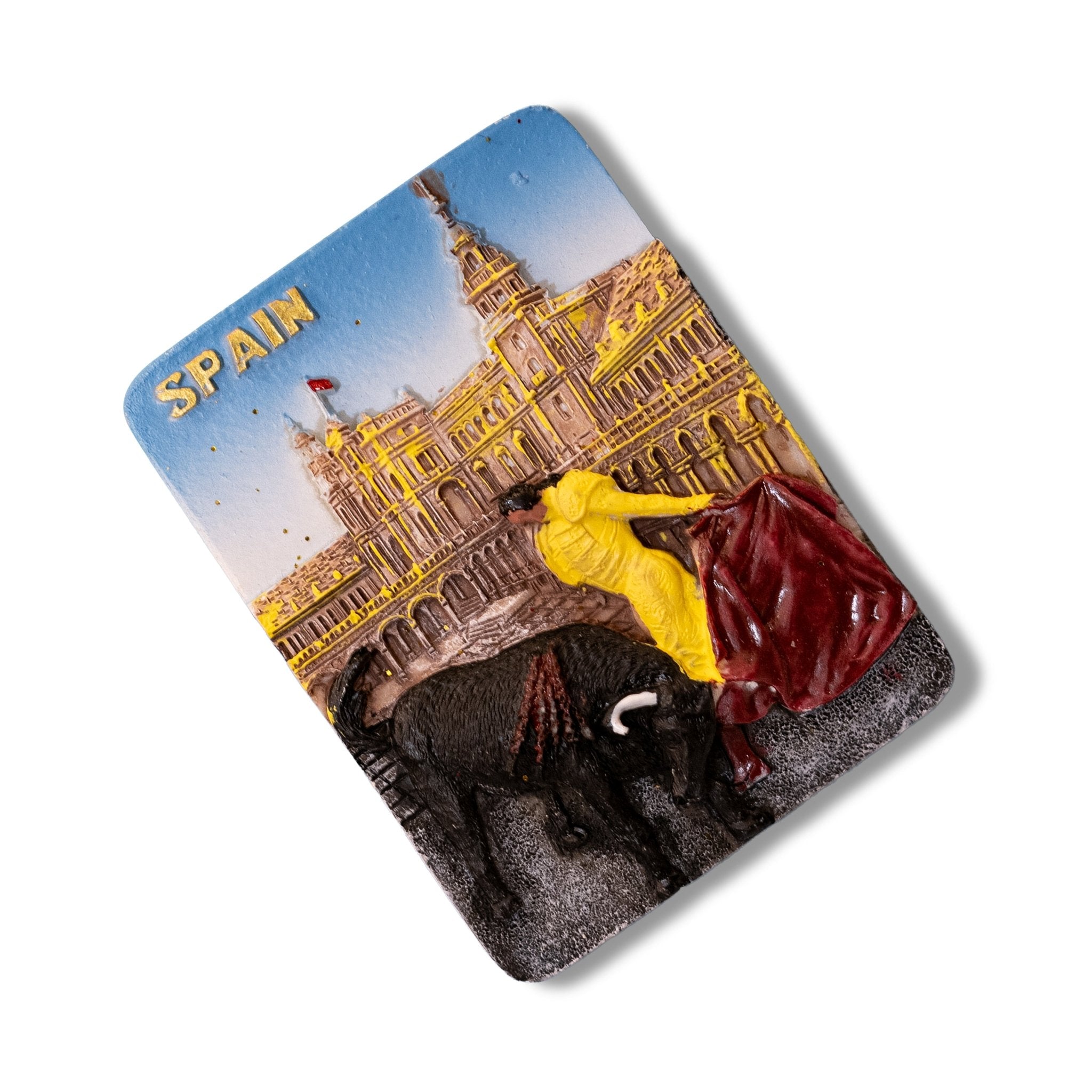 🇪🇸 Spain Bullfighting Scene 3D Magnet