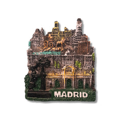 🇪🇸 Spain Madrid  Landmarks 3D Magnet