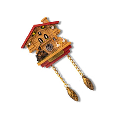 🇨🇭 Switzerland Chalet Cuckoo Clock Magnet 3D Magnet