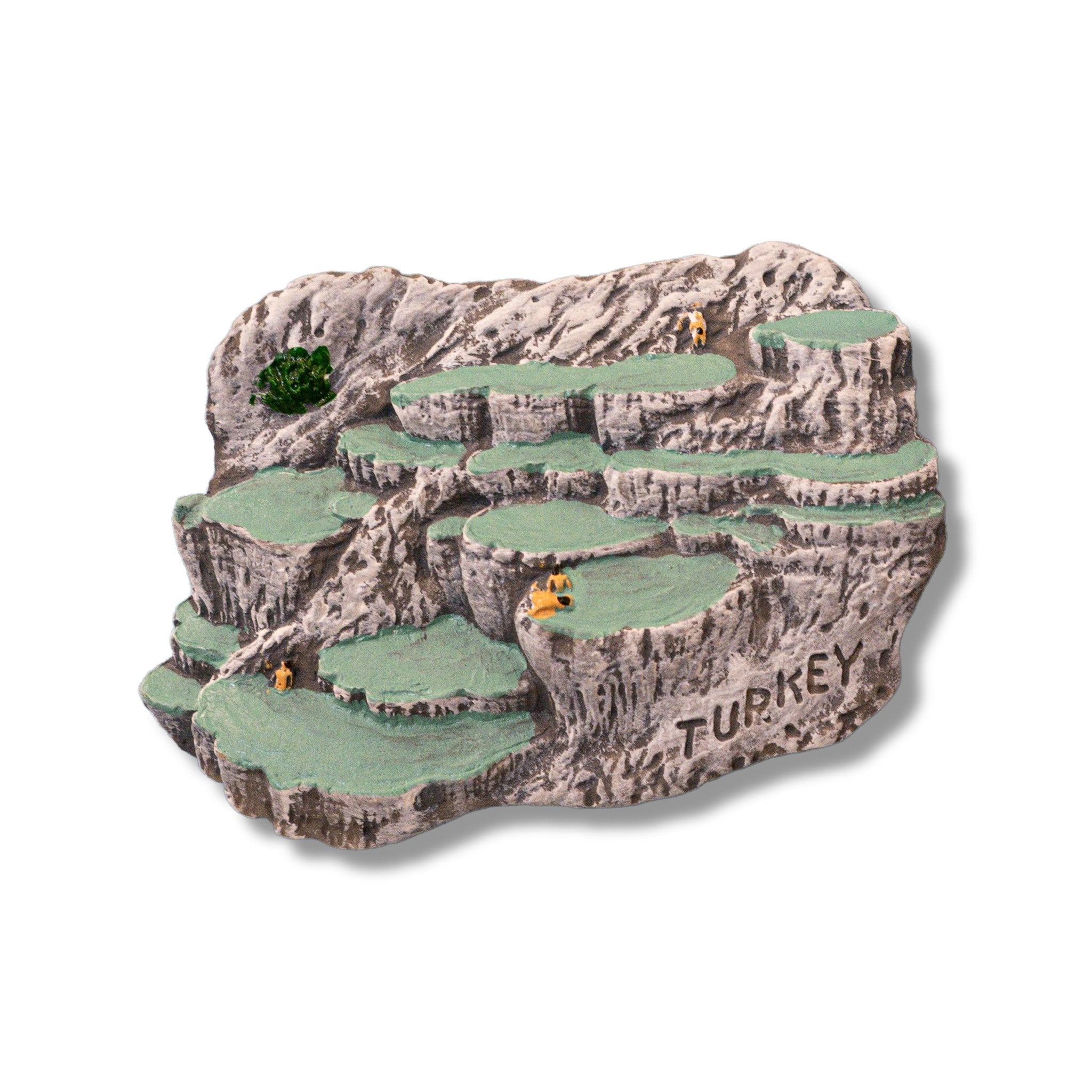🇹🇷 Turkey Pamukkale Cotton Castle 3D Magnet