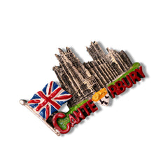 🇬🇧 UK Canterbury Cathedral 3D Magnet