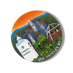 🇺🇸 USA Los Angeles Skyline  3D Magnet