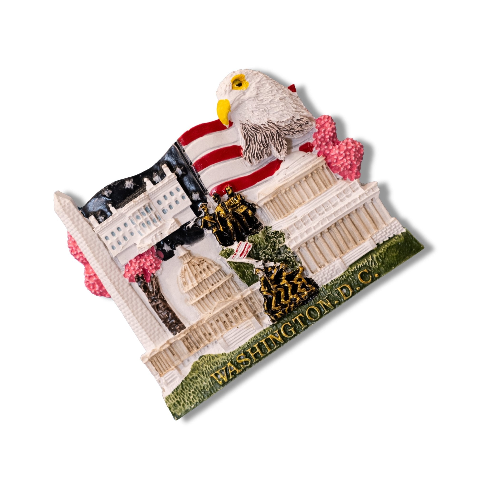 🇺🇸 USA Washington D.C. Landmarks 3D Magnet