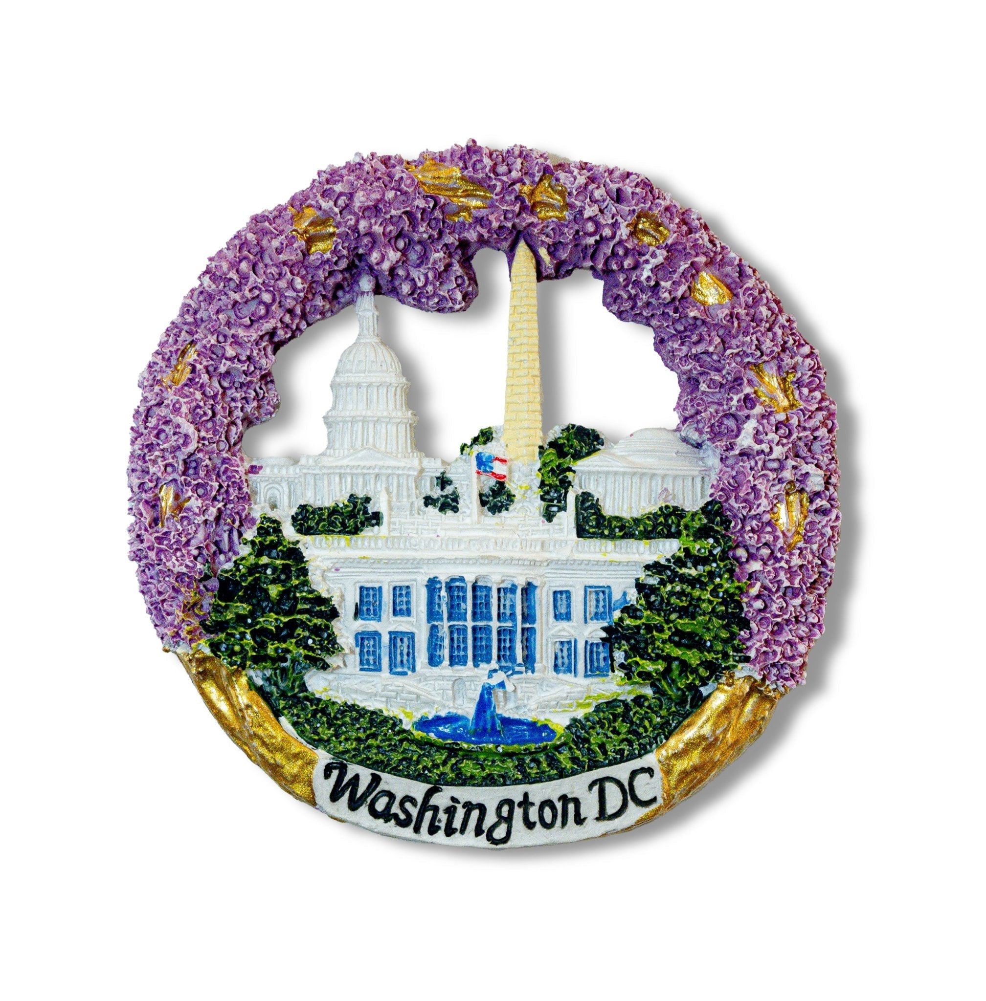 🇺🇸 USA Washington DC  Landmarks Magnet 3D Magnet